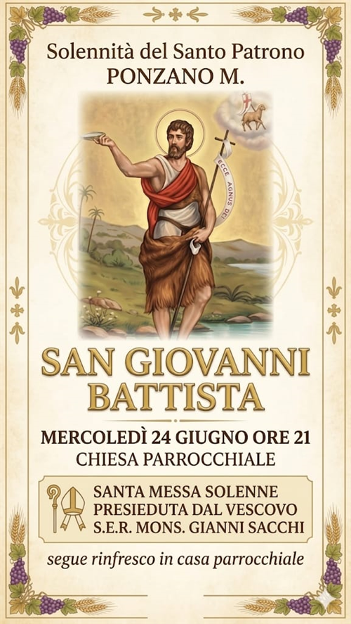 Mercoledì 24 Giugno 2026