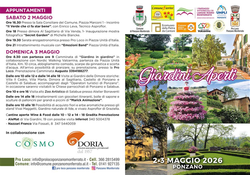 Giardini Aperti 2026