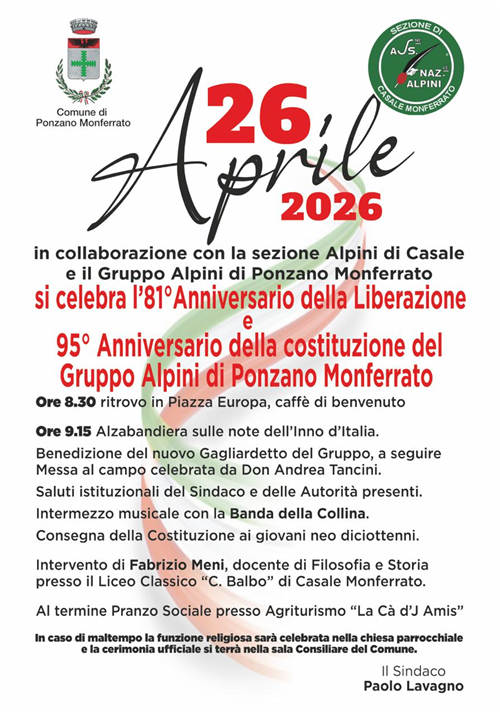 26 Aprile 2026